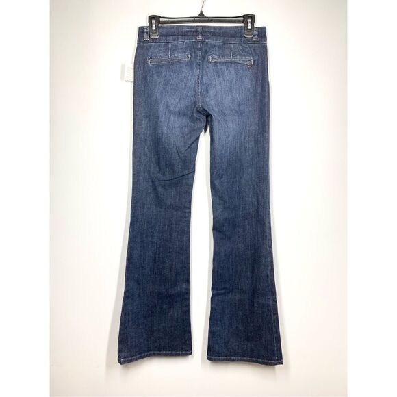 Joes Trouser Jeans Dark Wash Mid Rise Jeans Women 26/4 30 X 33.5 NWT - Picture 2 of 6